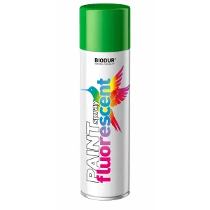 Fluorescent spray orange enamel Biodur
